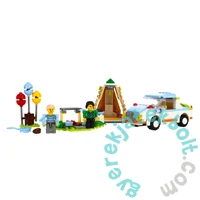 AlleBlox - CampingKit Kempingezés 251 db-os építőkocka játékszett (AB7001)