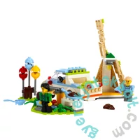 AlleBlox - CampingKit Kempingezés 251 db-os építőkocka játékszett (AB7001)