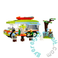 AlleBlox - CampingKit Kempingezés lakókocsival 343 db-os építőkocka játékszett (AB7002)