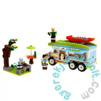 AlleBlox - CampingKit Kempingezés lakókocsival 343 db-os építőkocka játékszett (AB7002)