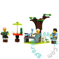 AlleBlox - CampingKit Kempingezés lakókocsival 343 db-os építőkocka játékszett (AB7002)