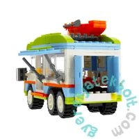 AlleBlox - CampingKit Kempingezés lakókocsival 343 db-os építőkocka játékszett (AB7002)