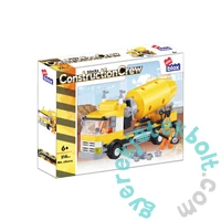 AlleBlox - ConstructionCrew Betonkeverő 216 db-os építőkocka játékszett (AB5005)
