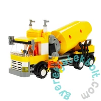 AlleBlox - ConstructionCrew Betonkeverő 216 db-os építőkocka játékszett (AB5005)