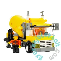 AlleBlox - ConstructionCrew Betonkeverő 216 db-os építőkocka játékszett (AB5005)
