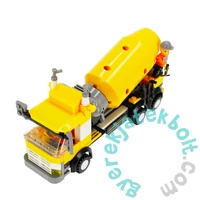 AlleBlox - ConstructionCrew Betonkeverő 216 db-os építőkocka játékszett (AB5005)
