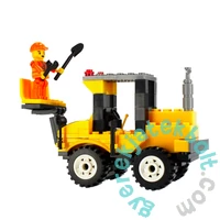 AlleBlox - ConstructionCrew Munkagépek 127 db-os építőkocka játékszett (AB5008)