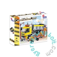 AlleBlox - ConstruczionCrew Billenős teherautó 221 db-os építőkocka játékszett (AB5006)