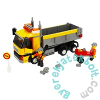 AlleBlox - ConstruczionCrew Billenős teherautó 221 db-os építőkocka játékszett (AB5006)