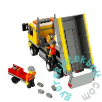 AlleBlox - ConstruczionCrew Billenős teherautó 221 db-os építőkocka játékszett (AB5006)