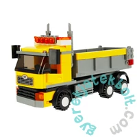AlleBlox - ConstruczionCrew Billenős teherautó 221 db-os építőkocka játékszett (AB5006)