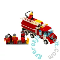 AlleBlox - Fire Brigade Tartályos tűzoltóautó 299 db-os építőkocka játékszett (AB1013)