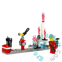 AlleBlox - Fire Brigade Tűzoltó, akcióban 99 db-os építőkocka játékszett (AB1006)