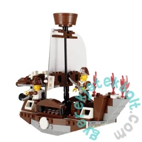 AlleBlox - Pirates Kalózhajó 204 db-os építőkocka játékszett (AB9010)