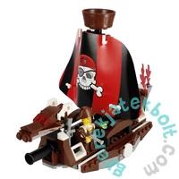 AlleBlox - Pirates Kalózhajó 204 db-os építőkocka játékszett (AB9010)