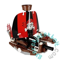 AlleBlox - Pirates Kalózhajó 204 db-os építőkocka játékszett (AB9010)