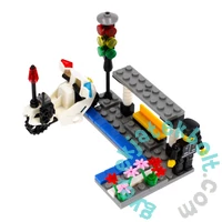 AlleBlox - Police Force Rendőrségi motor 96 db-os építőkocka játékszett (AB2006)