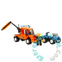 AlleBlox - TowingService Autómentő 124 db-os építőkocka játékszett (AB4012)