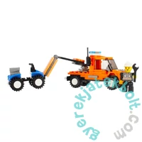 AlleBlox - TowingService Autómentő 124 db-os építőkocka játékszett (AB4012)