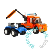 AlleBlox - TowingService Autómentő 124 db-os építőkocka játékszett (AB4012)