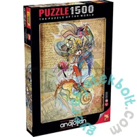 Anatolian 1500 db-os puzzle - Circassian Girl Taveling the World (4560)