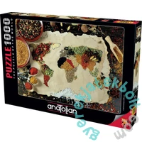 Anatolian 1000 db-os puzzle - Herbal World Map (1045)