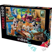 Anatolian 1000 db-os puzzle - Kittens in the Kitchen (1114)
