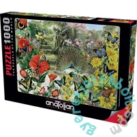 Anatolian 1000 db-os puzzle - Peacock in the Garden (1084)