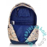 HS-165 Gémek iskolatáska, hátizsák tolltartóval - 4 rekeszes - Hash