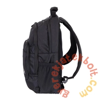 Black ergonomikus iskolatáska, hátizsák - 2 rekeszes - Head City (502024121)
