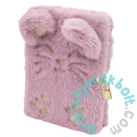 Cicás szőrmés napló - A/5 - 96 lapos - Fluffy Kitty (101024001)