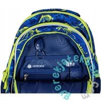 Dinoszauruszos ergonomikus iskolatáska, hátizsák - 4 rekeszes - Astrabag