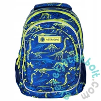 Dinoszauruszos ergonomikus iskolatáska, hátizsák - 4 rekeszes - Astrabag
