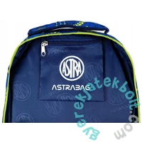 Dinoszauruszos ergonomikus iskolatáska, hátizsák - 4 rekeszes - Astrabag