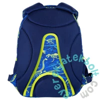 Dinoszauruszos ergonomikus iskolatáska, hátizsák - 4 rekeszes - Astrabag