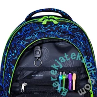 Gaming ergonomikus iskolatáska, hátizsák - 2 rekeszes - 42 cm (502024099)