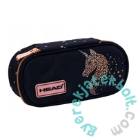 Golden Classy Unikornis ovális tolltartó - Head