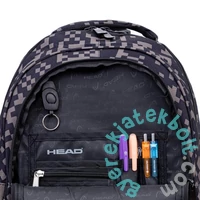 Grey Bricks ergonomikus iskolatáska, hátizsák - 2 rekeszes - Head - 42 cm (502024119)