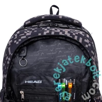 Grey Bricks ergonomikus iskolatáska, hátizsák - 2 rekeszes - Head - 44 cm (502024120)