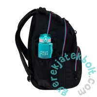  Head Black ergonomikus iskolatáska, hátizsák - 3 rekeszes - 44 cm - Pink, Mint (502026028)