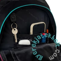  Head Black ergonomikus iskolatáska, hátizsák - 3 rekeszes - 44 cm - Pink, Mint (502026028)