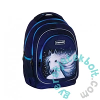 Galaxy Lovas ergonomikus iskolatáska, hátizsák - 3 rekeszes - Head