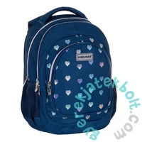 Holo Splash Hearts ergonomikus iskolatáska, hátizsák - 3 rekeszes - Head