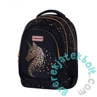 Golden Classy Unikornis ergonomikus iskolatáska, hátizsák - 3 rekeszes - Head
