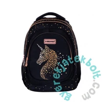 Golden Classy Unikornis ergonomikus iskolatáska, hátizsák - 3 rekeszes - Head