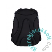 Holo Neon Kitty cicás ergonomikus iskolatáska, hátizsák - 3 rekeszes - Hash