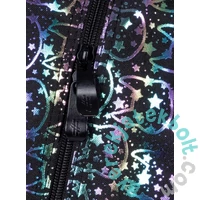 Holo Neon Kitty cicás ergonomikus iskolatáska, hátizsák - 3 rekeszes - Hash