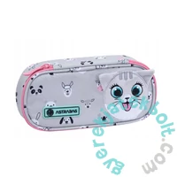 Kitty The Cute cicás ovális tolltartó - Astrabag