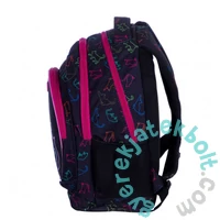 LOVE cicás iskolatáska, hátizsák mellpánttal - 3 rekeszes - Astrabag