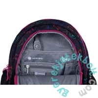 LOVE cicás iskolatáska, hátizsák mellpánttal - 3 rekeszes - Astrabag